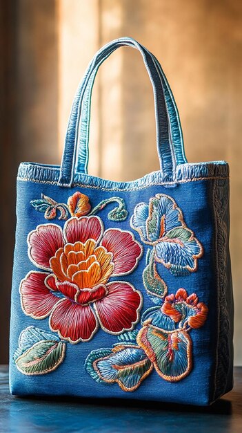 Vzorka vyšívanej tašky